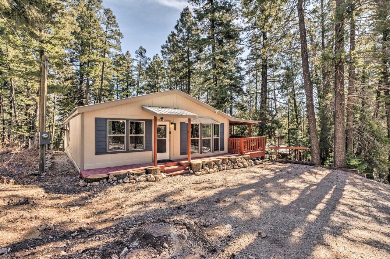 Relaxing Lincoln Forest Retreat With Wraparound Deck Cloudcroft Exterior photo
